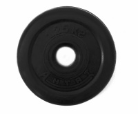 Диск Антат обрезиненный 26 мм 1,25 кг, черный