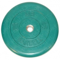 10 кг диск (блин) MB Barbell (зеленый) 31 мм.