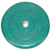 10 кг диск (блин) MB Barbell (зеленый) 31 мм.