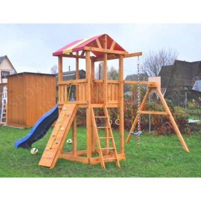 Детская игровая деревянная площадка для дачи "Asta 21"