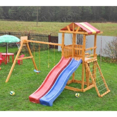 Детская игровая деревянная площадка для дачи "Asta 18"