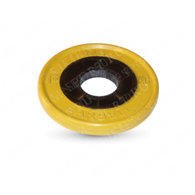 1.25 кг диск (блин) Евро-Классик (желтый)