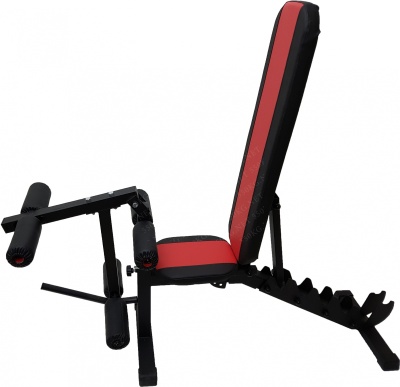 Многофункциональная скамья Sportlim Orion Lite Red + Керл для ног
